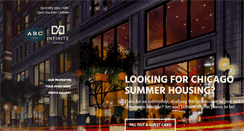 Desktop Screenshot of chicagosummerapartments.com